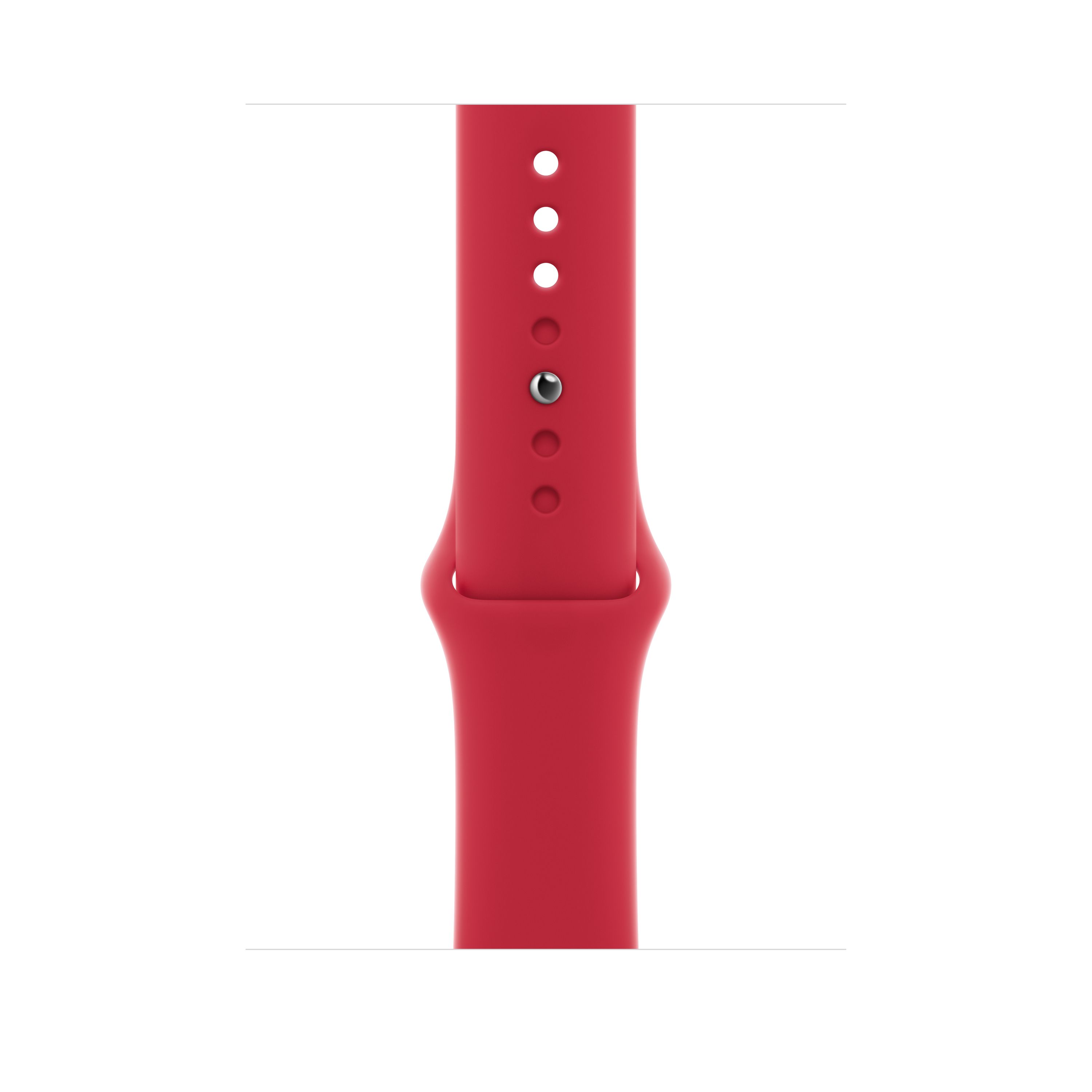 Apple MKUV3ZM/A Band Rood Fluorelastomeer