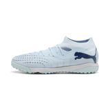 PUMA Chaussures de football Future 9 Match TT WN pour femme, bleu glacial et bleu, pointure 38, Bijou bleu glacial, 38.5 EU