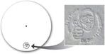Dr. Suzuki Mix Edition Slipmats Blanc (paire) - Tapis de plateau pour platines