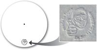 Dr. Suzuki Mix Edition Slipmats Blanc (paire) - Tapis de plateau pour platines