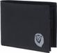 oxmox New Cryptan RFID Protect Querscheinbörse Freedom Lion Print Grey Black zwart