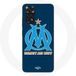 Olympique de Marseille OM blauw logo Maniacase Hoesjes voor Xiaomi Redmi Note 11 4G