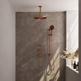 Brauer Copper Edition Thermostatische Regendoucheset Inbouw