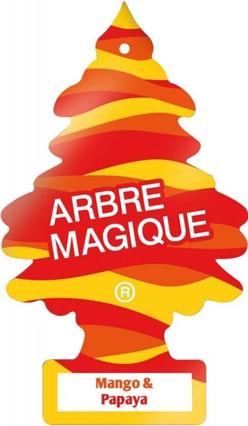 Arbre Magique Luchtverfrisser Mango & Papaya 12 x 7 cm