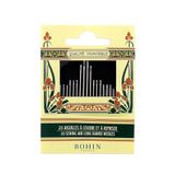 BOHIN France - BOHIN France Vernikkeld Staal Scherpen & Darners Naaien Naald Vintage Assortiment Set - 20 Naalden