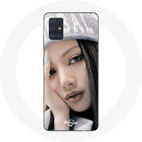 Maniacase Hoesje voor Samsung Galaxy A51 4G Blackpink Lisa LALISA Solo Chanson Unique Poster