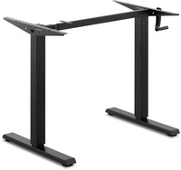 Fromm & Starck In hoogte verstelbaar bureauframe STAR_DESK_24 - handmatig - 70 kg - zwart