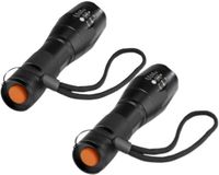 HI Survival LED zaklamp - Zwart - Aluminium - 300 Lumen