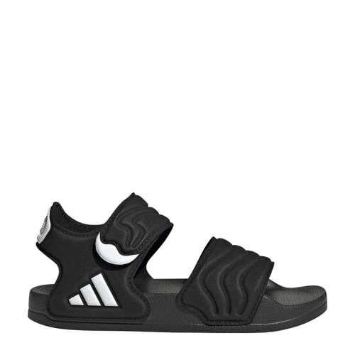 adidas Sportswear Adilette sandalen zwart/wit