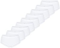sloggi Dames midi slip 9 pack Basic+ wit