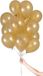 Folat Goudkleurige Ballonnen 23cm - 30 stuks