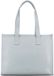 JOST Leren business tas shopper met laptopvak Vika Business Shopper Misty Blue blauwgrijs