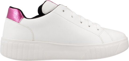 Geox Mikiroshi Sneakers - White / Dark Fuchsia - EU 34 - Boys