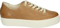 Paul Green - 4790 - Lage sneakers Dames sneakers - Cognac - Maat 39