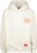 Vingino Noka Jongens Sweater met Capuchon Lange Mouw Katoen Cloud White Maat 104