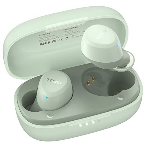 TOZO A1 Mini draadloze oordopjes - Bluetooth 5.0 - In-ear - Lichtgewicht - Groente
