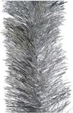 Decoris Kerstslinger - 10 x 270 cm - Folie Lametta - Zilver