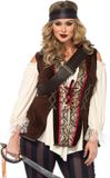 Leg Avenue Captain Blackheart Meerkleurig XXXL/XXXXL