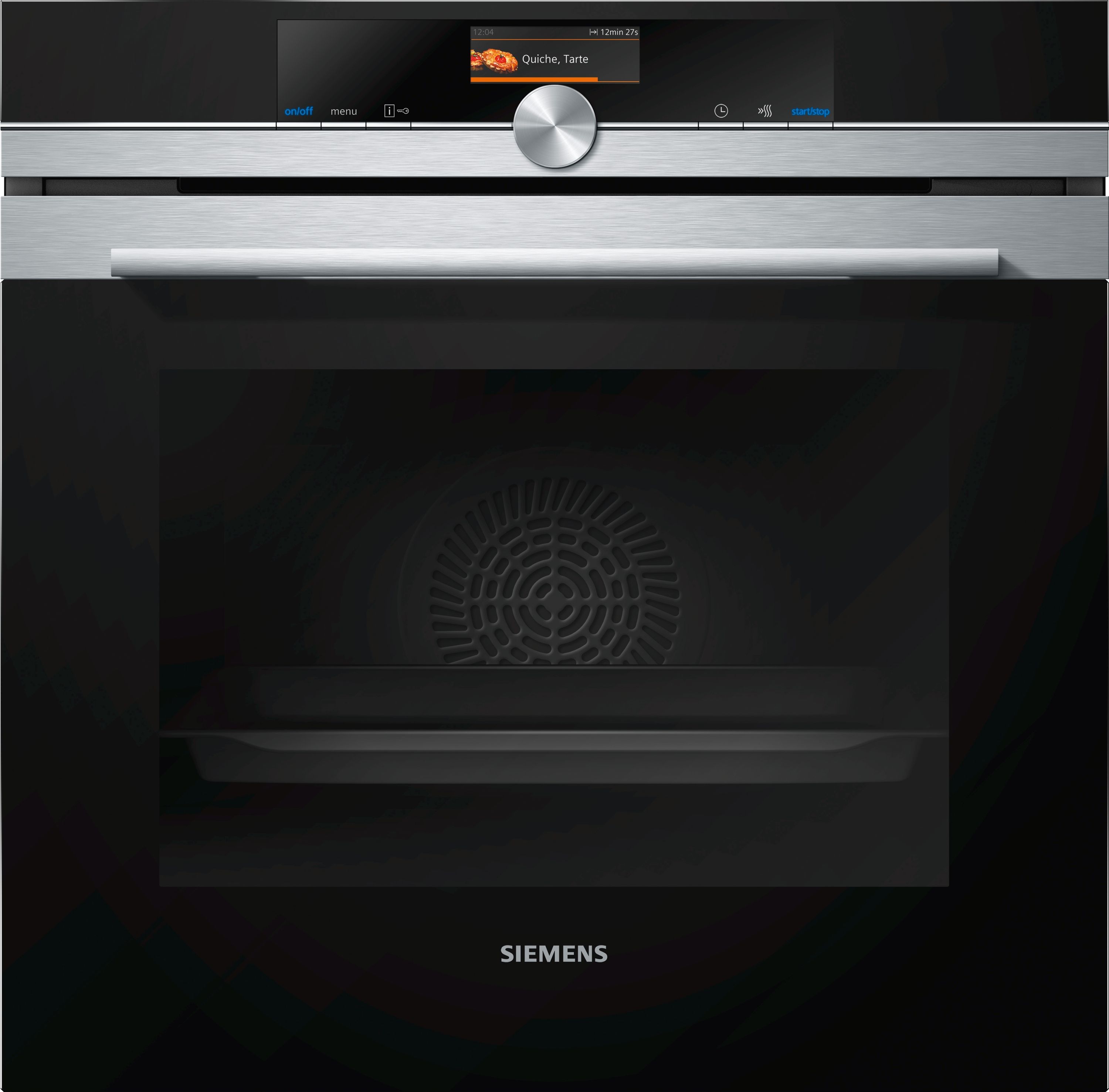 Siemens iQ700 HB676G5S6 - Inbouwoven - Zwart/RVS - 71L - Pyrolyse - WiFi
