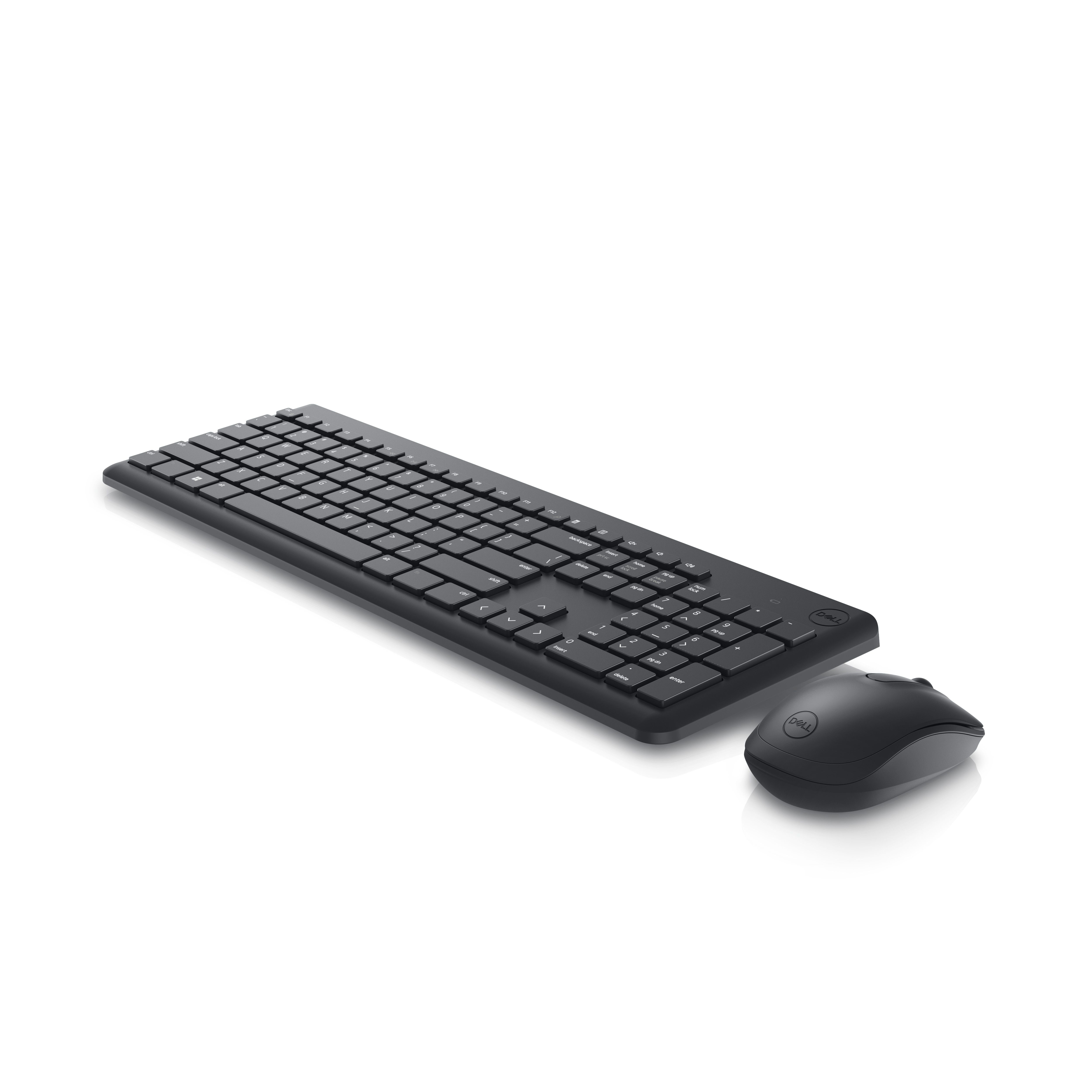 DELL KM3322W Draadloos Toetsenbord en Muis - Frans (AZERTY) - Zwart