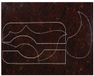 GEWA Pickguard blank tortoise zelfklevend 20x25cm