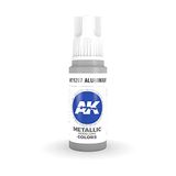Ak Interactive Couleur Acrylique Aluminium pour Modélisme - 17ml