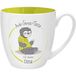 GRUSS & CO Anti-stress-mok motief "Oma" | Mok met spreuk, 45 cl, New Bone China, geschenkmok
