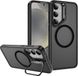 Selected by GSMpunt.nl Samsung Galaxy S24 Hoesje MagSafe Back Cover met Camera Stand Zwart