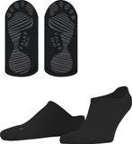 FALKE Cool Kick Noppen op de zool materiaal huissokken unisex zwart - maat 42-43