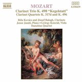 Outhere Danubius String Quartet - Mozart: Clarinet Trio | Clarinet Quartets (CD)
