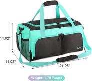 Unyqoos® Sac de sport pour femmes et hommes, vert