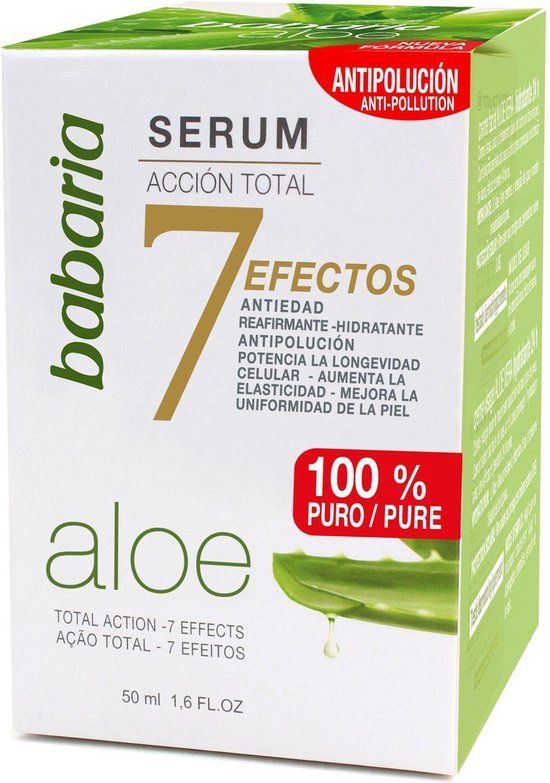 Babaria Gezichtsserum Babaria Acción Total Aloë Vera 7-in-1 (50 ml)