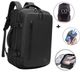 CarryQuest® - Sac à dos aspirateur RZ/TX - Pompe sans fil - Sac à dos cabine - Noir - Sac de voyage étanche