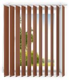 time4blinds Verticale lamellen 190x210 cm Lichtbruin