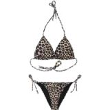 Diverse Animal Print Triangle Bikini Top Femme Tri 263