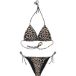 Diverse Animal Print Triangle Bikini Top Femme Tri 263