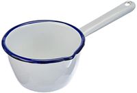 Ibili Conische Steelpan 10 cm - Wit