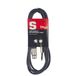 Stagg SMC6XP 6 m hoge kwaliteit XLR naar phono plug microfoonkabel, Zwart