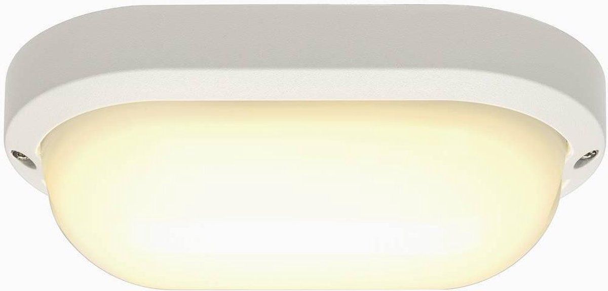 SLV Terang 2 - Buiten wandlamp - Wit - Aluminium - 11 cm