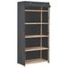 VidaXL Kledingkast 79x40x170 cm stof grijs