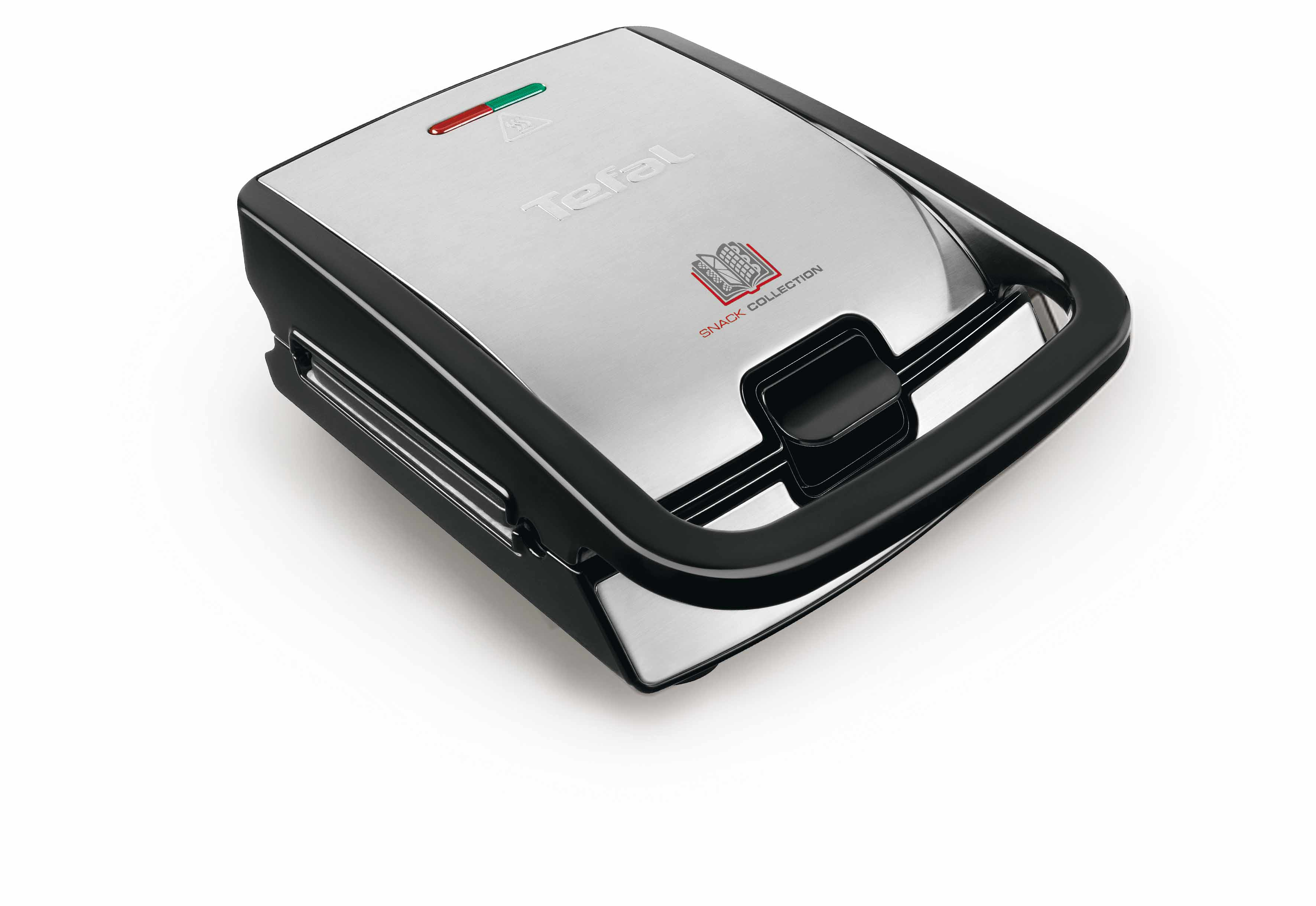 Tefal Snack Collection SW854D - Contactgrill - Tosti ijzer - Anti-aanbaklaag - 4 verschillende platen - RVS