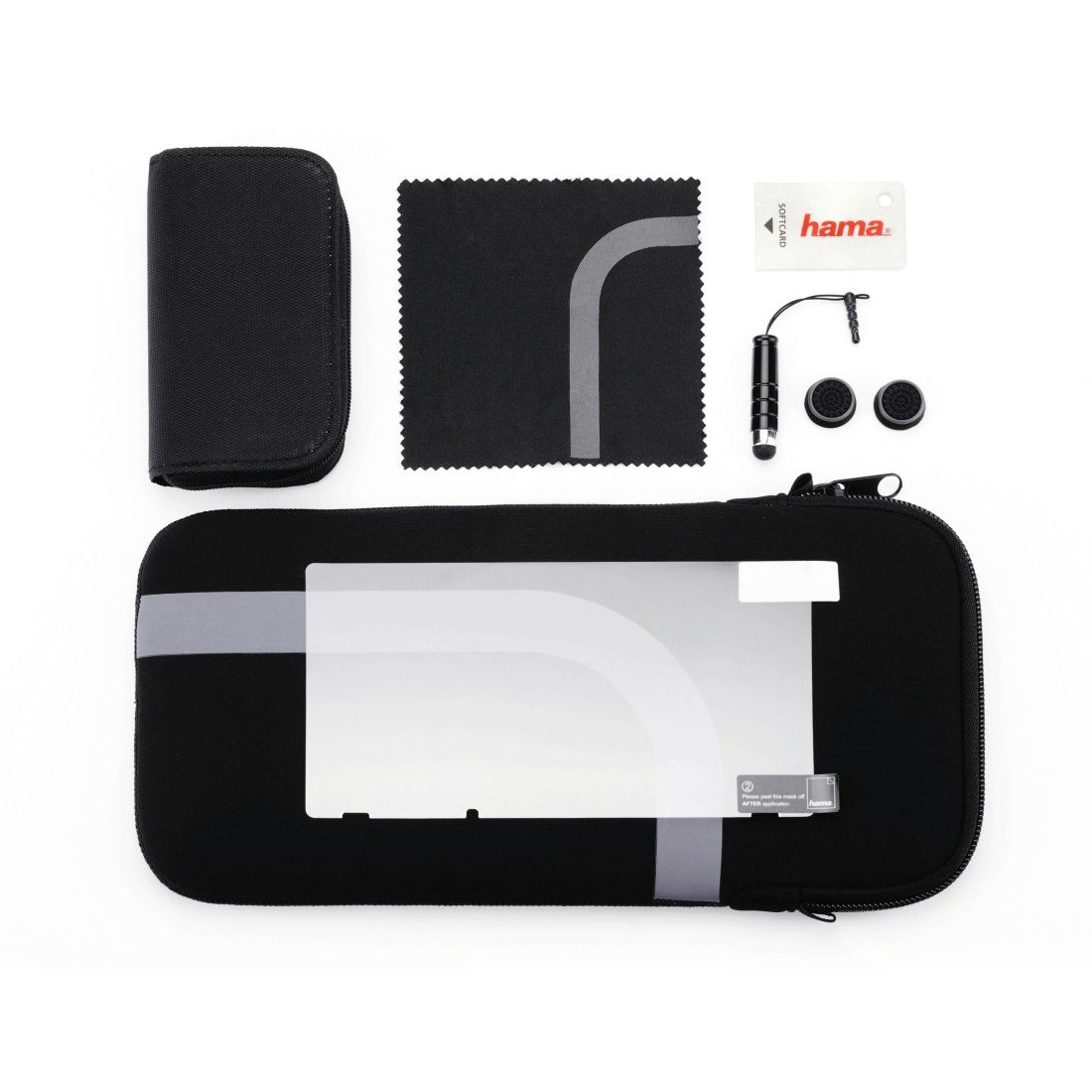 Hama 00054694 - Draagbare gameconsole-behuizing - Zwart