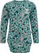 Hummel Kinderbody met lange mouwen Hmlsonja L/S 215465 Mineral Blue Panterprint
