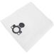 vhbw 5x sacs aspirateur compatibles avec Husqvarna WDC 325L, 300 Serie, 325L Wet and Dry, 220 Wet and Dry, 220 Serie, 220 aspirateur - 54cm x 41cm Blanc