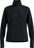 Odlo Essential Thermal Midlayer 1/2 Zip Dames - Zwart - Maat XL