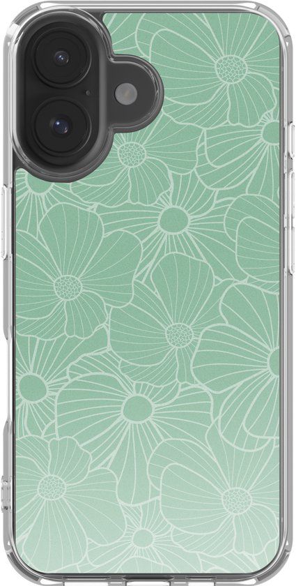 imoshion Hoesje - Geschikt voor Apple iPhone 17 - Design hoesje - Botanica