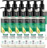 Organic Shop 12 x Natural Repairing Conditioner - Avocado & Honey - 280 ml