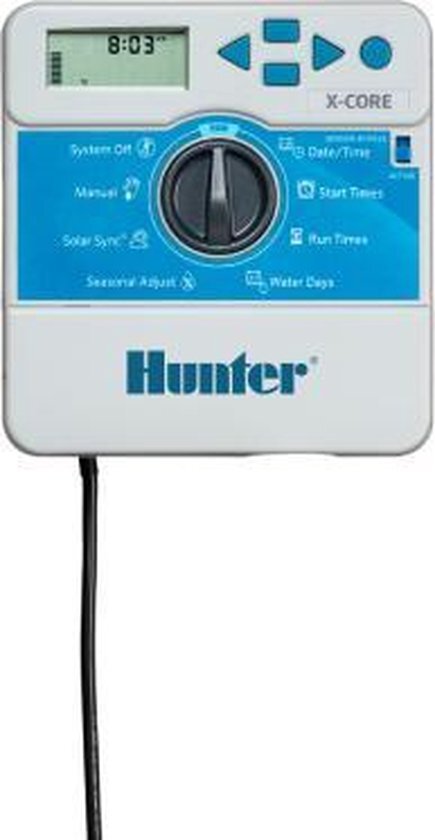 Hunter X-Core 601i 6 stations indoor sproeicomputer