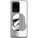 ERT GROUP Telefoonhoes voor Samsung S20 Ultra Original en officieel gelicentieerd Star Wars-patroon Stormtrooper 012 optimaal aangepast aan de vorm van de mobiele telefoon, hoes van TPU