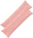 vidaXL Kussensloop - 2 stuks - Roze - 40 x 145 cm